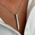 Load image into Gallery viewer, ATENA 3D Bar Necklace